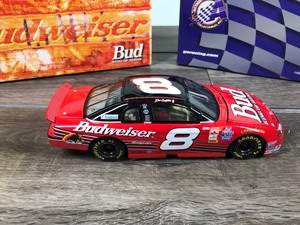 lot 18 image: 1999 Nascar Action Racing Collectibles Dale Earnhardt Jr. Monte Carlo #8  Budweiser 124 scale die cast stock car