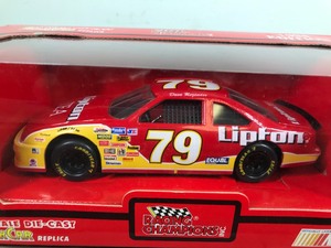 lot 23 image: 1994 Nascar Racing Champions Dave Rezendes #79  Lipton Tea 124 scale die cast stock car