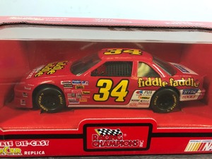 lot 27 image: 1994 Nascar Racing Champions Mike McLaughlin #34  Fiddle Faddle 124 scale die cast stock car