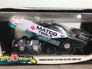 lot 35 image: 1997 NHRA Racing Champions Matco Tools Racing Dean Skuza 124 scale die cast funny car