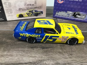 lot 41 image: 2002 Nascar Action Racing Collectibles Legendary Series 1979 Ventura Dale Earnhardt #15  Wrangler 124 scale die cast stock car