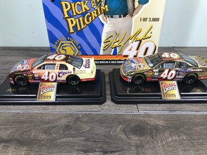 lot 43 image: 1999 Nascar Matco Tools 20th Anniversary Sterling Marlin Monte Carlo #40 John Wayne  Coors Light 2 car set 124 scale die cast stock cars