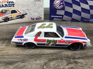 lot 46 image: 1999 Nascar Action Racing Collectibles 1976 Chevy Malibu Dale Earnhardt #77  Hy-Gain 124 scale die cast stock car