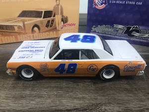 lot 58 image: 2002 Nascar Action Racing Collectibles Historical Series 1964 Chevelle Darrell Waltrip #48  Crowell & Reed 124 scale die cast stock car