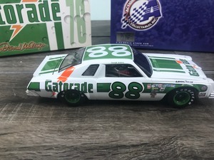 lot 60 image: 2000 Nascar Action Racing Collectibles 1976 Malibu Darrell Waltrip #88  Gatorade 124 scale die cast stock car