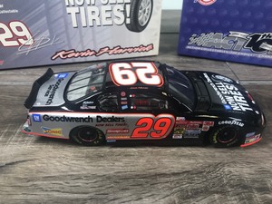 lot 66 image: 2002 Action Racing Collectibles RCR Kevin Harvick Monte Carlo #29 GM Goodwrench Service  On A Roll 124 scale die cast stock car