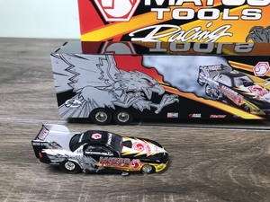 lot 79 image: 2001 NHRA Matco Tools Racing Whit Bazemore Funny Car & Transporter 164 scale die cast