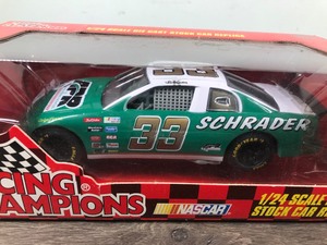 lot 105 image: 1997 Nascar Racing Champions Ken Schrader Monte Carlo #33  Andy Petree Racing 124 scale die cast stock car