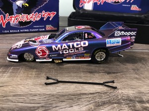 lot 109 image: 1999 NHRA Racing Champions  Matco Tools Authentics Dean Skuza Super National 99 124 scale die cast Nitro Funny Car