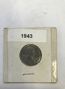 lot 112 image: Lot of collectible pennies Including 1943 steel war penny