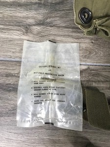 lot 179 image: Vintage Military Gas Mask Carrying Pouch