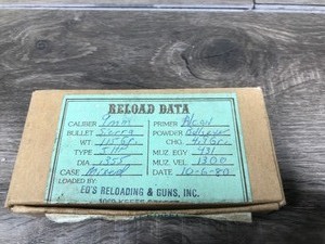 lot 443 image: 46 rounds of 9mm Sierra 115 grain reloads