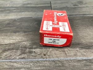 lot 461 image: 100 - Hornady .530lead ball bullets