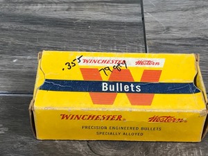 lot 468 image: 79 - Winchester Western 30 cal. .308 dia 150 grain power point S.P. Bullets