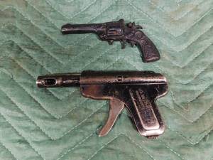 lot 271 image: 2 antique toy pistols