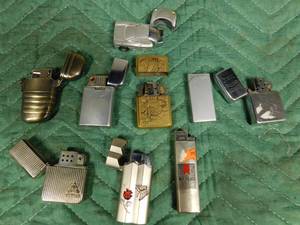 lot 282 image: 9 lighters