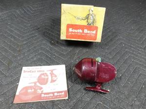 lot 298 image: Vintage south Bend reel