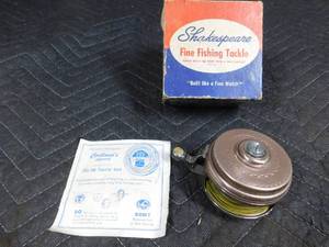 lot 303 image: Vintage Shakespear fly reel