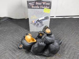 lot 330 image: Resin beer wine bottle holder