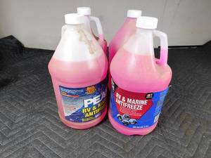 lot 339 image: 4 gallons of RV antifreeze