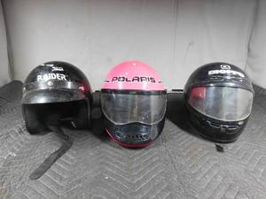lot 353 image: 3 helmets