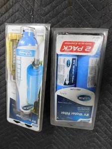 lot 360 image: 3 RV water filters
