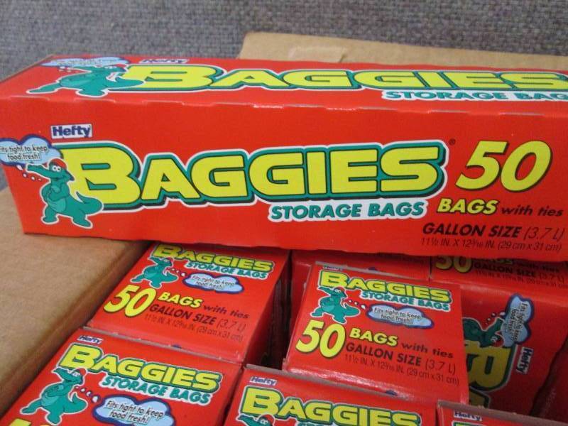 BAGGIES FOOD STORAGE BAG GALL 50 CT / 50 CT