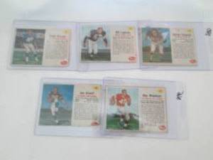 1962 Post Cereal Football Cards...