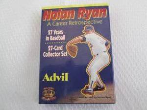 1996 Pacific Nolan Ryan Advil Set...