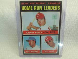 1971 Topps Johnny Bench , Tonny Per...
