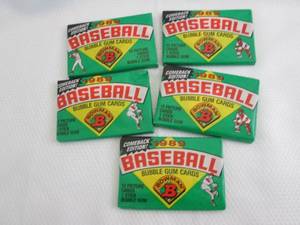 5 1989 Bowman Baseball Packs...