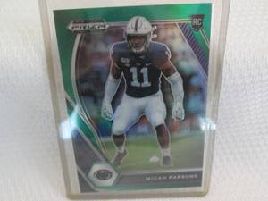 2021 Prizm Micah Parsons Green Priz...