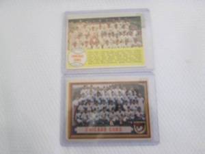 1957 & 1958 Topps Chicago Cubs Team...