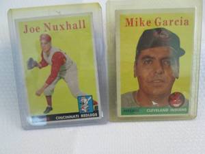 1958 Topps Joe Nuxhall & Mike Garci...