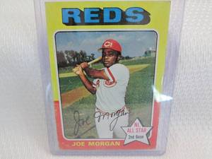 1975 Topps Joe Morgan Card...