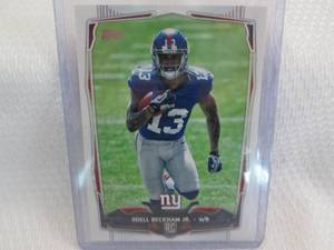 2014 Topps Odell Beckham JR Rookie ...