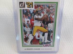 2021 Donruss jaMarr Chase Rookie C...