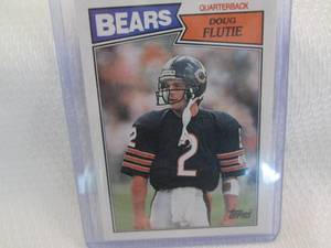 1987 Topps Doug Flutie Rookie Card...