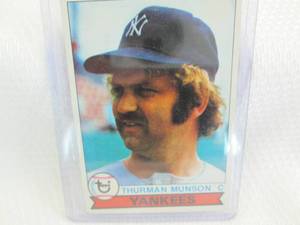 1979 Topps Thurman Munson Card...