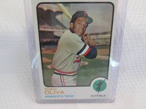 1973 Topps Tony Oliva Card...