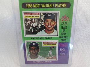 1975 Topps Mickey Mantle Most Valua...