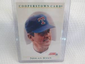 1991 Score Nolan Ryan Cooperstown C...