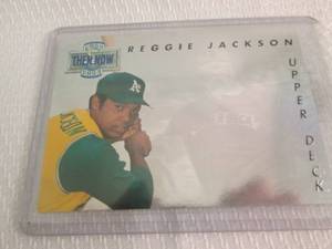 1993 Upper Deck Reggie Jackson Then...