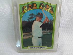 1972 Topps Carl Yastrzemski Card...