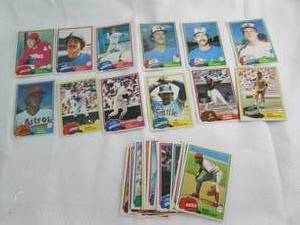 1981 O-PEE-CHEE Baseball Cards...