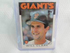 1986 Topps Traded Will Clark Rookie...