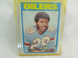 1972 Topps Ken Houston Card...