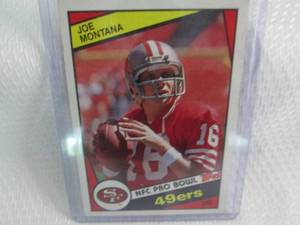 1984 Topps Joe Montana Card...