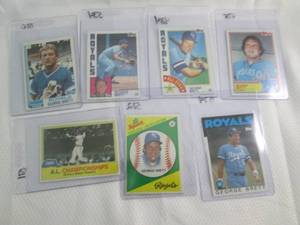 1980 - 1986 Topps George Brett Card...
