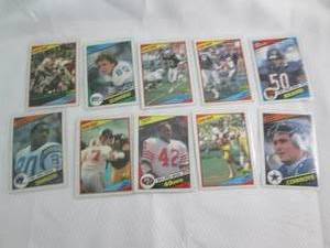 1984 Topps Football Cards...